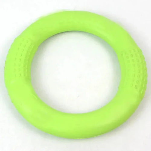 1pc Orange Dog Toys Pet Flying Disk Training Ring Puller EVA