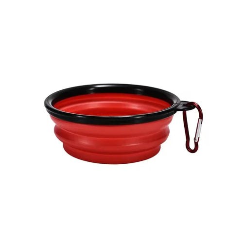 350mL Pet Folding Bowl Dog Supplies Outdoor Travel Portable Bowl